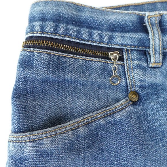 PS Gitano 80s Denim Jeans Ultra High Waist Tapered Leg 14 30 x 30 - Picture 11 of 12